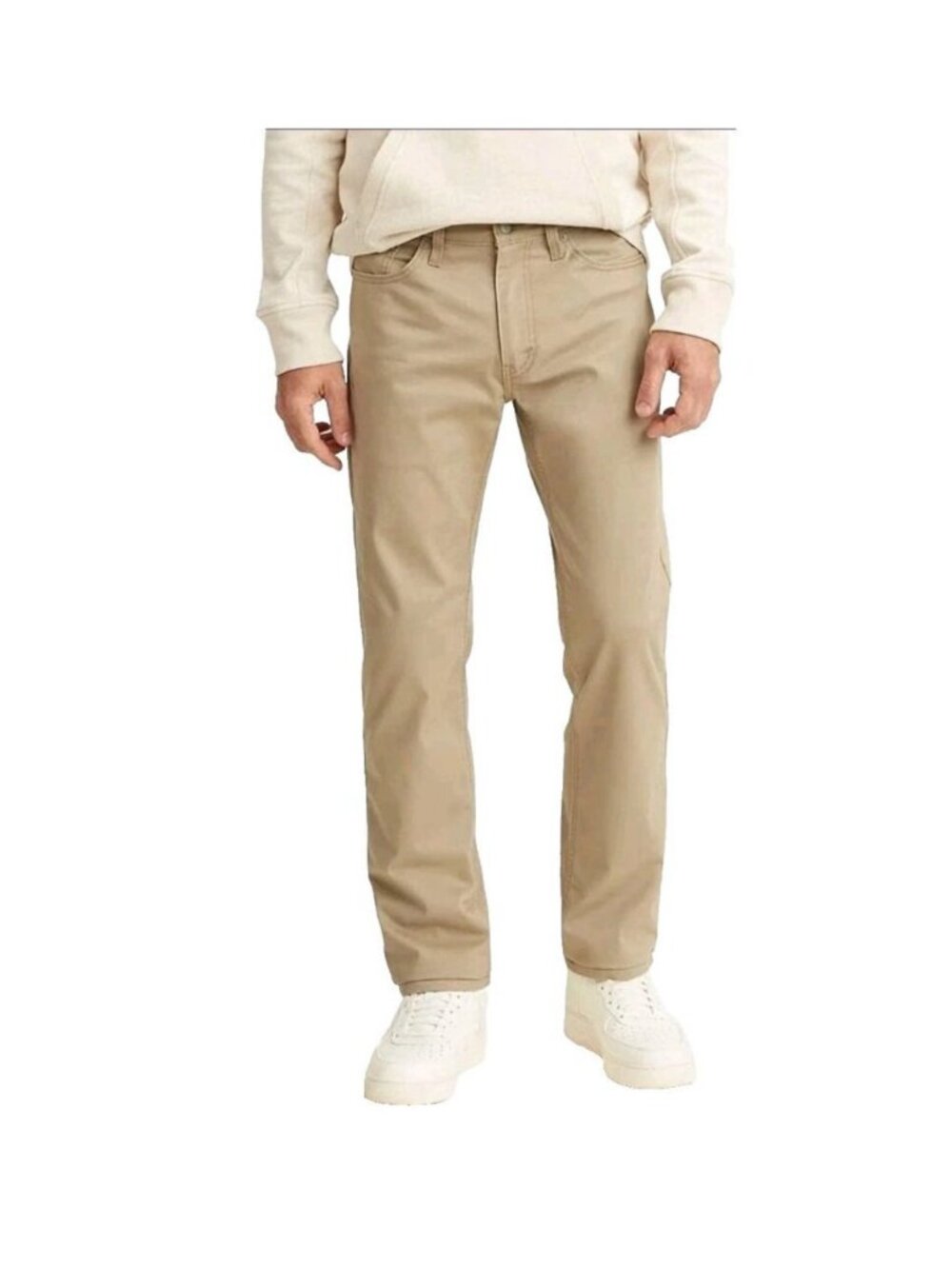 LEVI'S Men's NEW 514™ Straight Stretch Jeans Tan‎ Khaki | Size W32 X L29